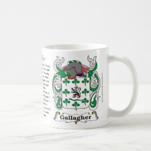 Gallagher Family Coat of Arms Mok