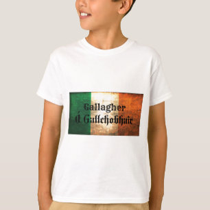 Gallagher Ierse vlag T-shirt