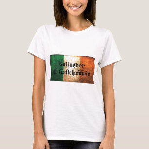 Gallagher Ierse vlag T-shirt