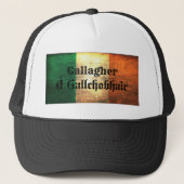 Gallagher Irish Flag Trucker Pet (Voorkant)