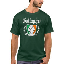 Gallagher Shamrock Crest