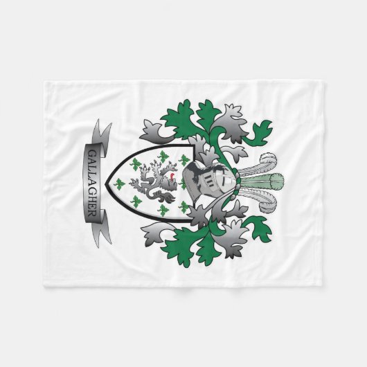 Gallagher wapenstilstand fleece deken (Voorkant (Horizontaal))