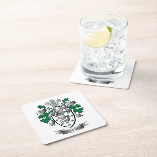 Gallagher wapenstilstand kartonnen onderzetters (Insitu)