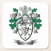 Gallagher wapenstilstand kartonnen onderzetters (Voorkant)