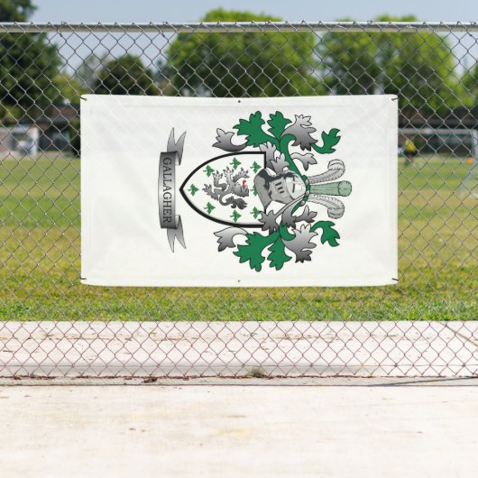 Gallagher wapenstilstand spandoek (Insitu)