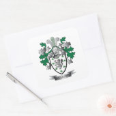 Gallagher wapenstilstand vierkante sticker (Envelop)