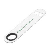 Gallagher's Beer Guide Bottle Opener Speed Flessenopener (Achterkant Gekanteld)