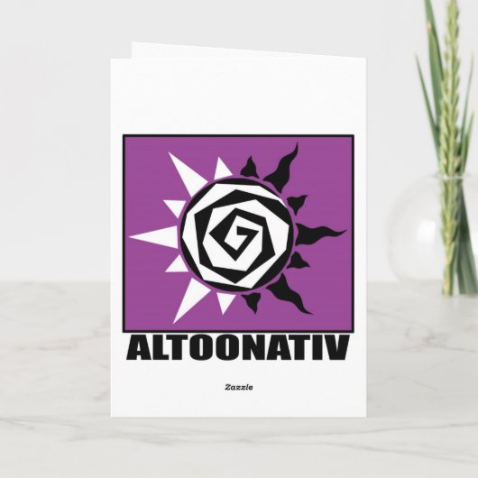 Gallant Birthday Kaart (Achterkant)