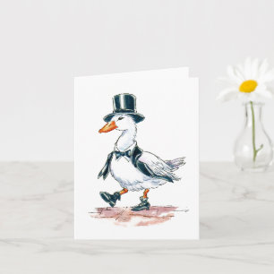 Gallant Gander Groeten Kaart