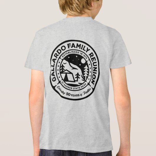 Gallardo 50e Kinder - Unisex T-shirt (Achterkant)