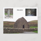 Gallarus Oratory, Kerry, Ierland Briefkaart (Voorkant)