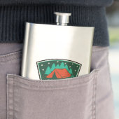 Gallatin National Forest Camping Flacon (Voorbeeld)