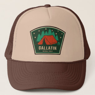 Gallatin National Forest Camping Trucker Pet