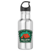 Gallatin National Forest Camping Waterfles (Voorkant)