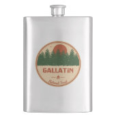 Gallatin National Forest Flacon (Voorkant)