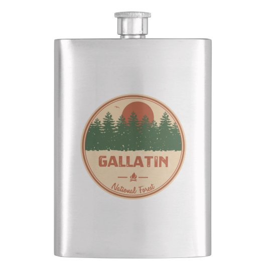 Gallatin National Forest Flacon (Voorkant)