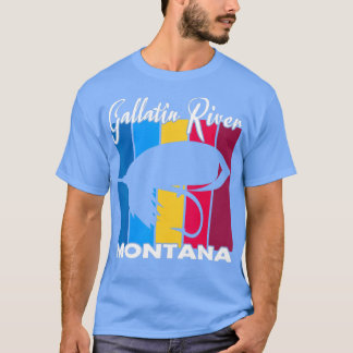 Gallatin River Fly Fishing T-shirt