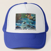 Gallatin River, Montana Trucker Hat