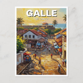 Galle Old Town Sri Lanka Briefkaart