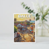 Galle Old Town Sri Lanka Briefkaart (Staand voorkant)