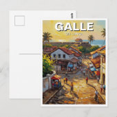 Galle Old Town Sri Lanka Briefkaart (Voorkant / Achterkant)