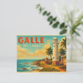 Galle Sri Lanka Briefkaart (Staand voorkant)