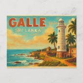 Galle Sri Lanka Briefkaart (Voorkant)