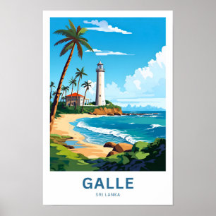 Galle Sri Lanka Reisprint Poster