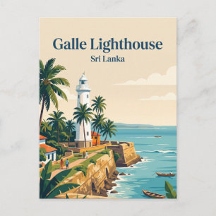 Galle Vuurtoren Sri Lanka Briefkaart