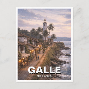 Galle Vuurtoren Sri Lanka Briefkaart