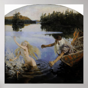 Gallen-Kallela - Aino-mythe Poster