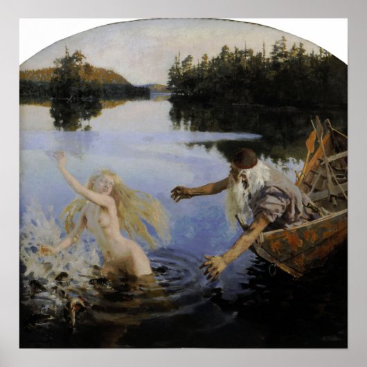 Gallen-Kallela - Aino-mythe Poster (Voorkant)