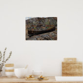 Gallen-Kallela - Boat op een rotshore Poster (Keuken)