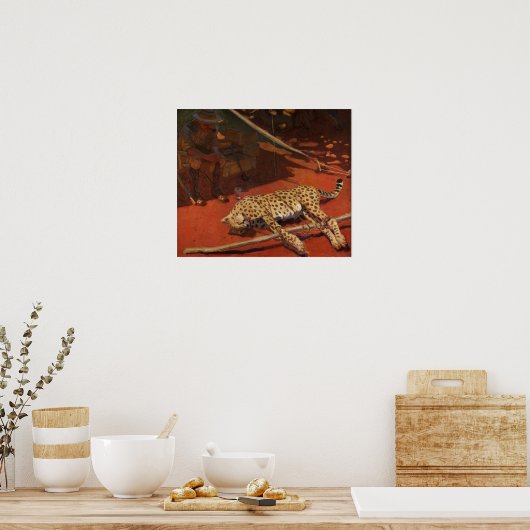 Gallen-Kallela - Cheetah Poster (Keuken)