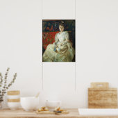 Gallen-Kallela - een vrouw in een wervelwind Poster (Keuken)