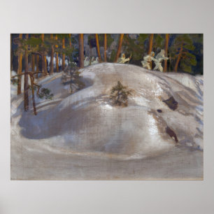 Gallen-Kallela - Februari Fantasie Poster