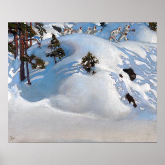 Gallen-Kallela - Februari Vision 1905 Poster (Voorkant)