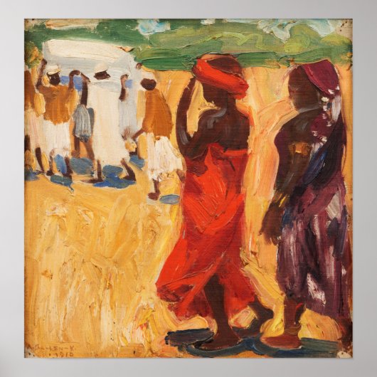 Gallen-Kallela - Funeral Poster (Voorkant)