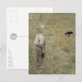 Gallen-Kallela Gosse och kråka CC0464 Briefkaart (Voorkant / Achterkant)