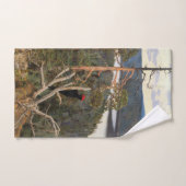 Gallen-Kallela - Great Black Woodpecker 1894 Bad Handdoek (Handdoek)