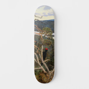Gallen-Kallela - Great Black Woodpecker 1894 Persoonlijk Skateboard
