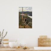 Gallen-Kallela - Great Black Woodpecker 1894 Poster (Keuken)