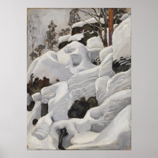 Gallen-Kallela - Het Hol Van De Lynx Poster (Voorkant)