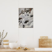 Gallen-Kallela - Het Hol Van De Lynx Poster (Keuken)