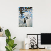 Gallen-Kallela - Het Lynx Hol Poster (Thuiskantoor)