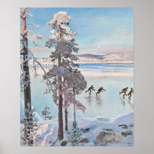 Gallen-Kallela Kalela Scaters Luist elijat CC0814 Poster (Voorkant)