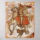 Gallen-Kallela - Kullervo verbindt zich tot oorlog Poster (Voorkant)