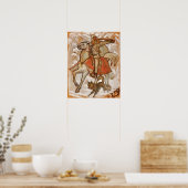 Gallen-Kallela - Kullervo verbindt zich tot oorlog Poster (Keuken)