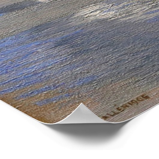 Gallen-Kallela - Lago Keitele 1905 Poster (Hoek)