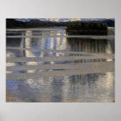 Gallen-Kallela - Lago Keitele 1905 Poster (Voorkant)